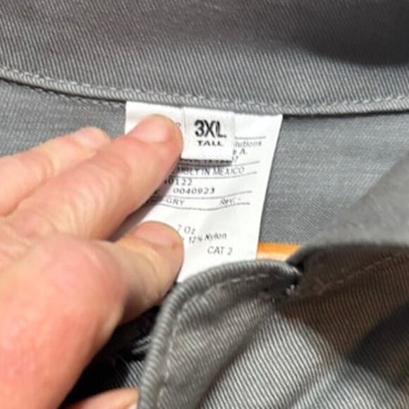 Bulwark Fire Resistant Coveralls reflective suit Crude FR oil and gas workers 3X - Picture 4 of 9